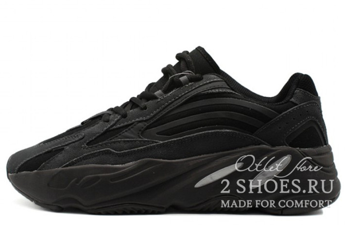 Кроссовки Adidas Yeezy 700 V2 Vanta Black FU6684 черные