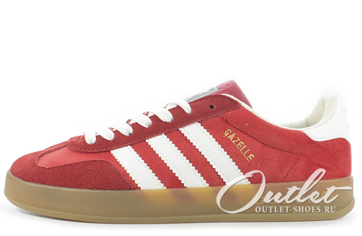 Кроссовки Adidas Gazelle Gucci Red White 707848-9STU0-6360 красные