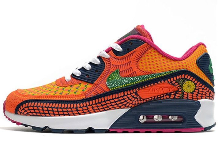 Кроссовки Nike Air Max 90 Dia De Muertos DC5154-458 оранжевые