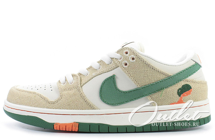 Кроссовки Nike Dunk SB Low Jarritos FD0860-001 белые, бежевые