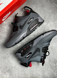 Кроссовки Nike Air Max 90 Mid Gray Anthracite живое фото 1