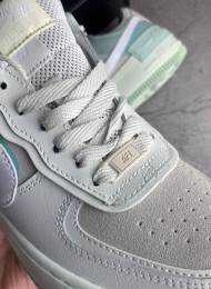 Кроссовки Nike Air Force 1 Low Shadow Mint Pistachio Frost живое фото 3